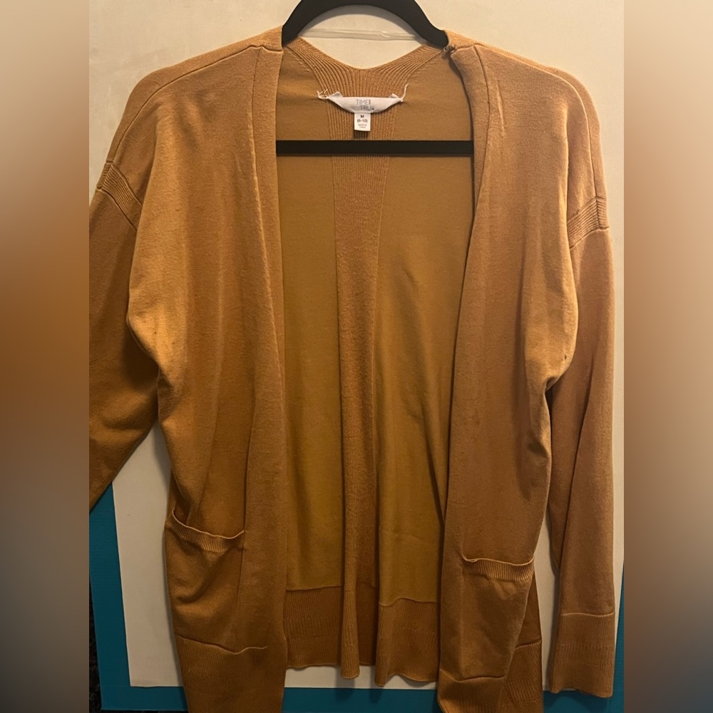 Mustard Color Cardigan